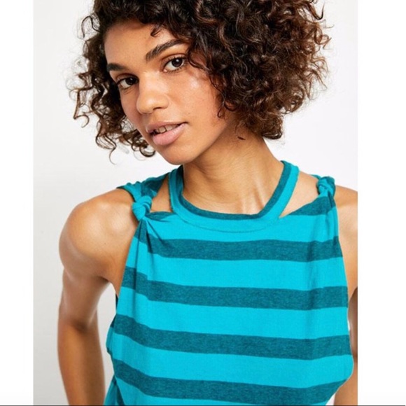 We the Free The Twist Stripe Tank Top - Picture 2 of 6
